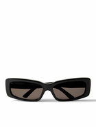 Balenciaga - Rectangular-Frame Acetate Sunglasses