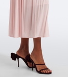 Magda Butrym Pleated bustier cocktail dress