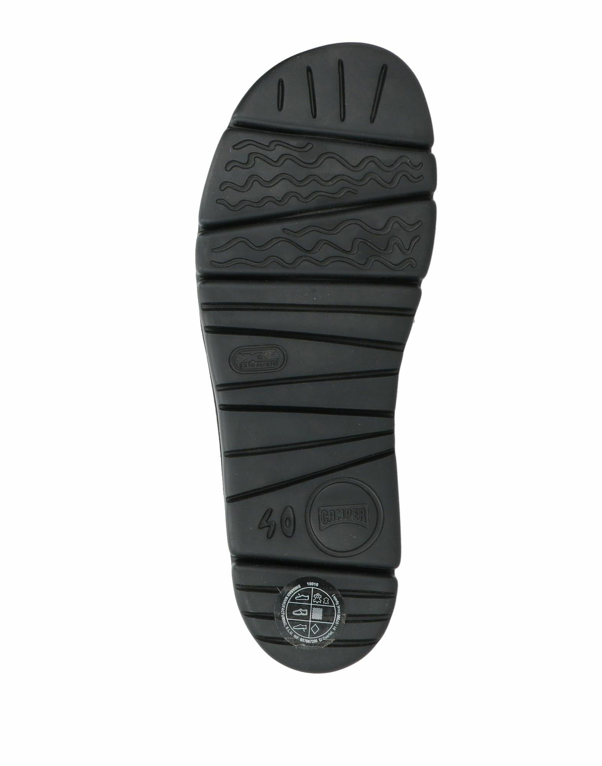 Camper Womens Sandals in Black