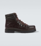Manolo Blahnik Leather hiking boots