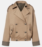 Brunello Cucinelli Cotton and linen jacket