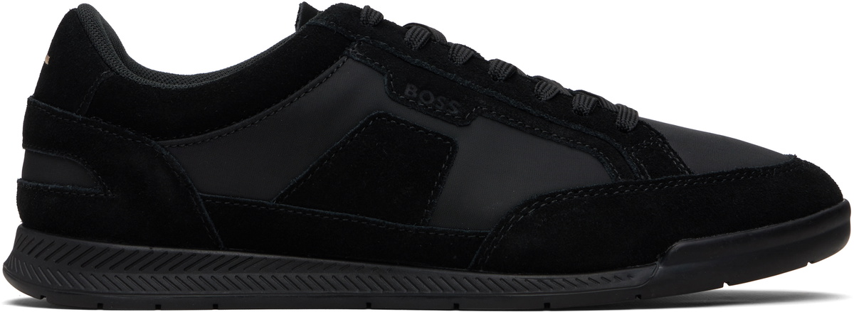 Diet Butcher Slim Skin Black Tilt Star Twisted High-Top Sneakers