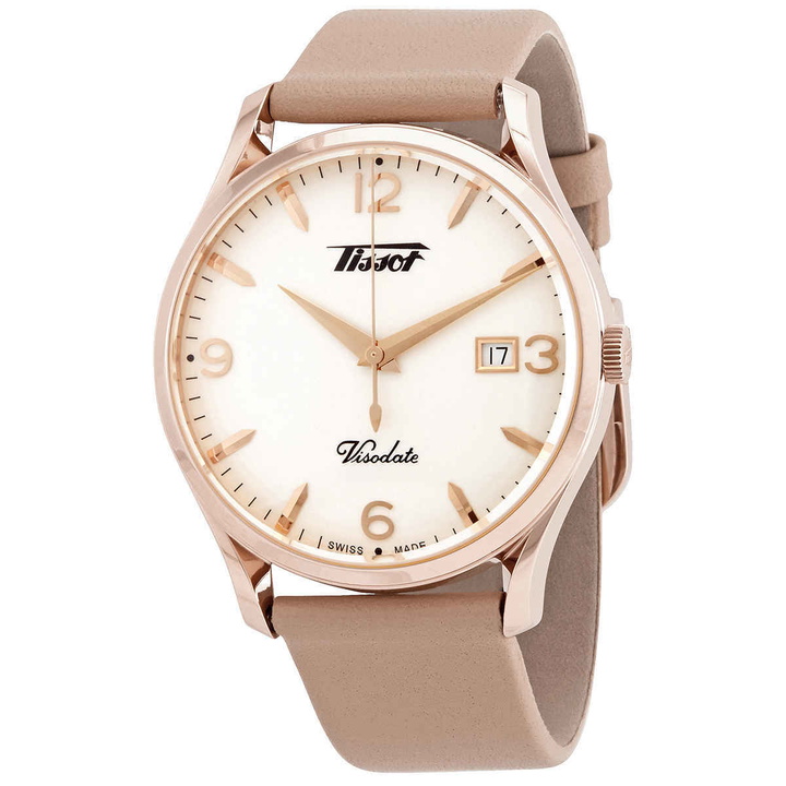 Photo: Tissot Heritage Visodate Silver Opalin Dial Watch T118.410.36.277.01