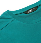 The North Face - Logo-Appliquéd Cotton-Jersey T-Shirt - Teal