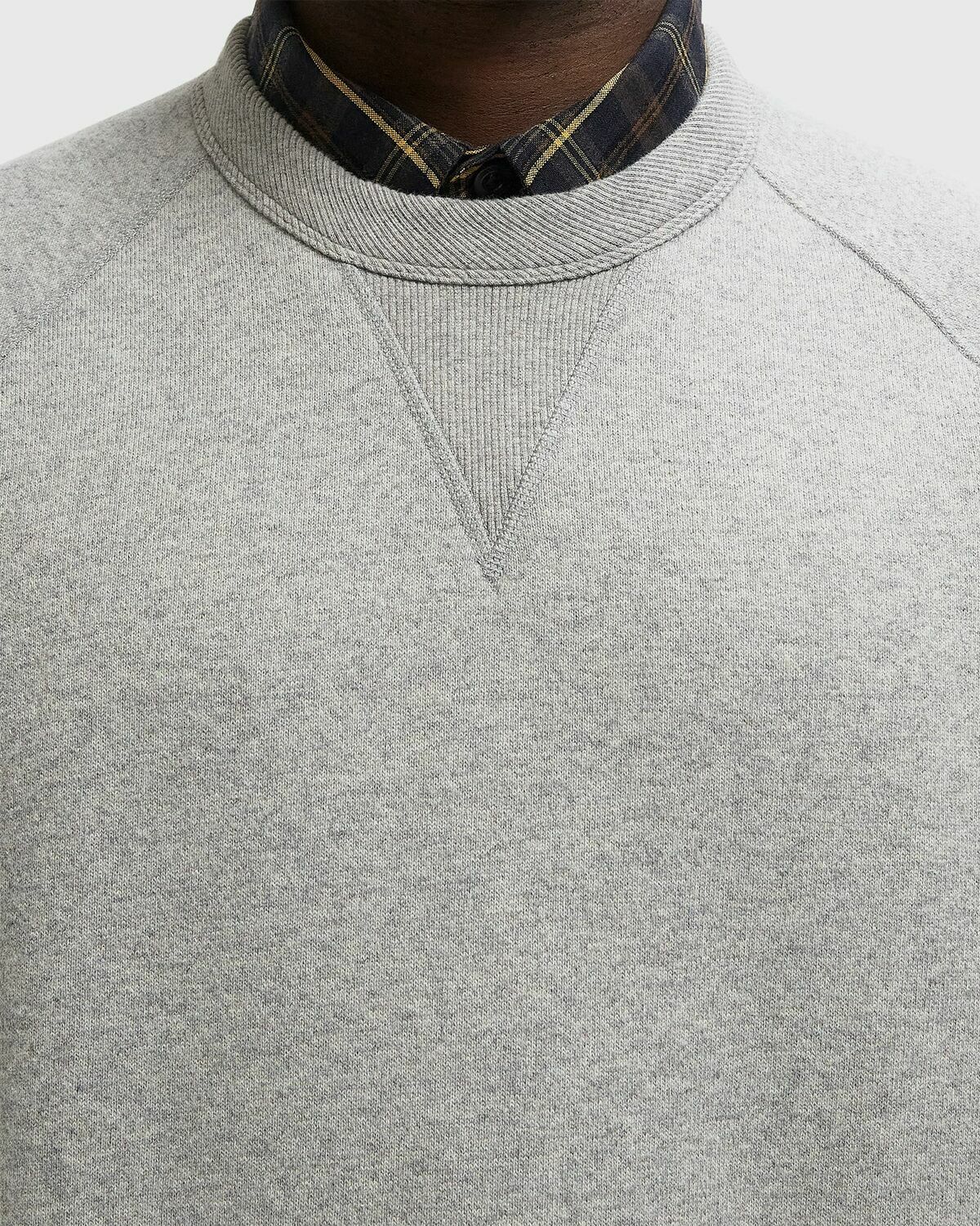 Norse Projects Marten Relaxed Cotton Wool Sweatshirt Grey Mens Pullover