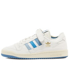 Adidas Men's Forum 84 Low Sneakers in Cloud White/Blue