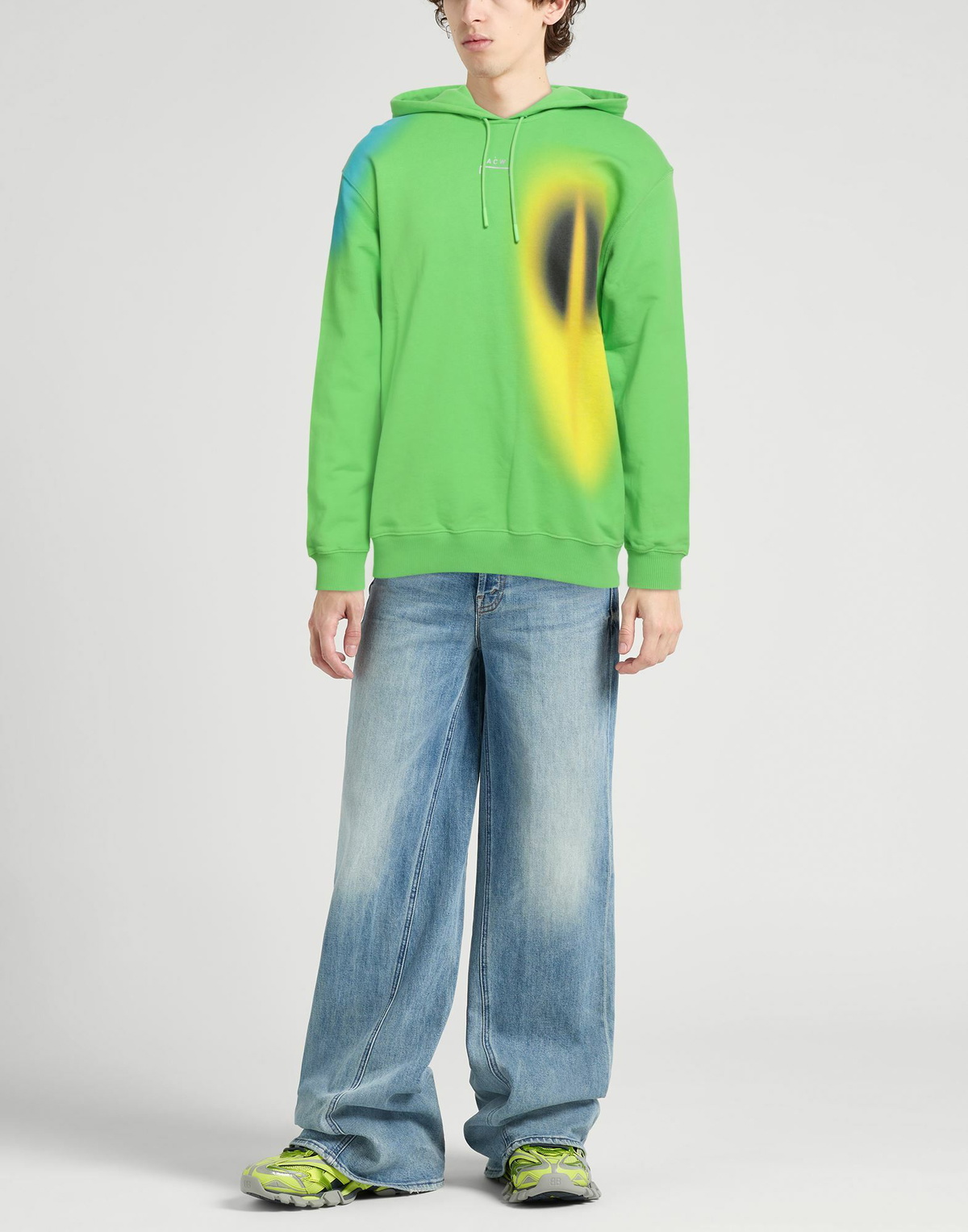 A-cold-wall* Mens Sweatshirt Light in Green