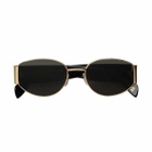 Retrosuperfuture X Black Black Gold Sunglasses