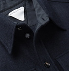 BOTTEGA VENETA - Wool-Felt Overshirt - Blue