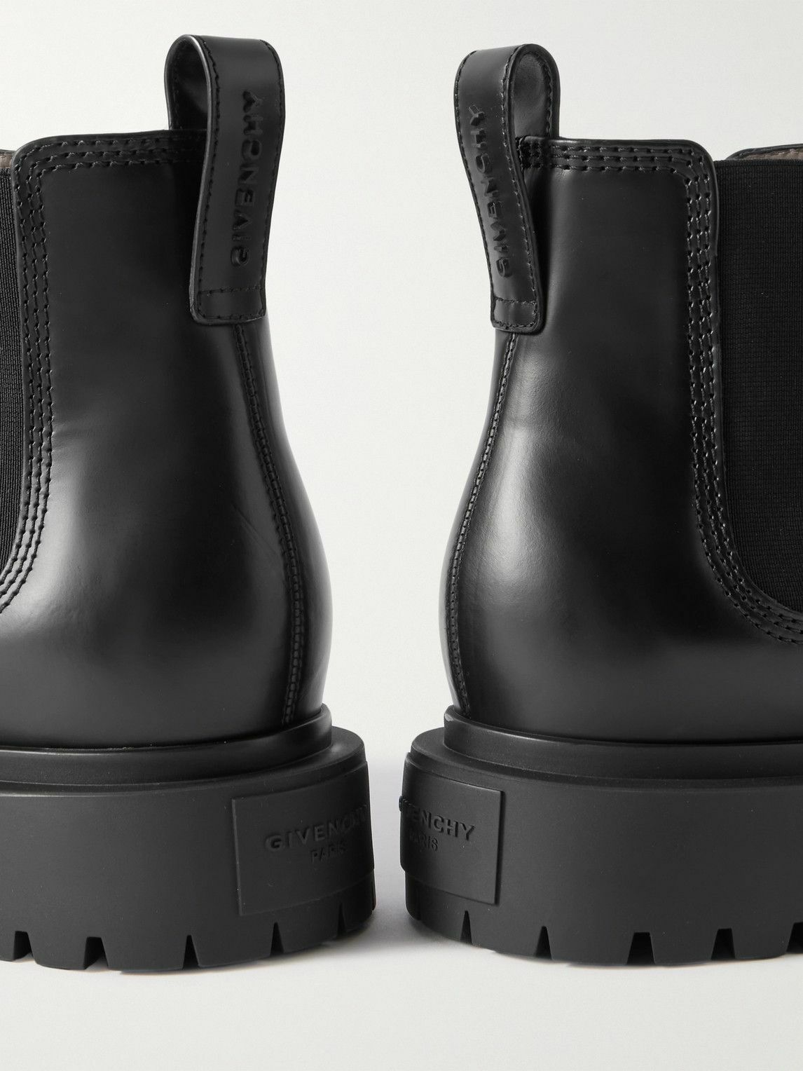 Givenchy - Leather Chelsea Boots - Black
