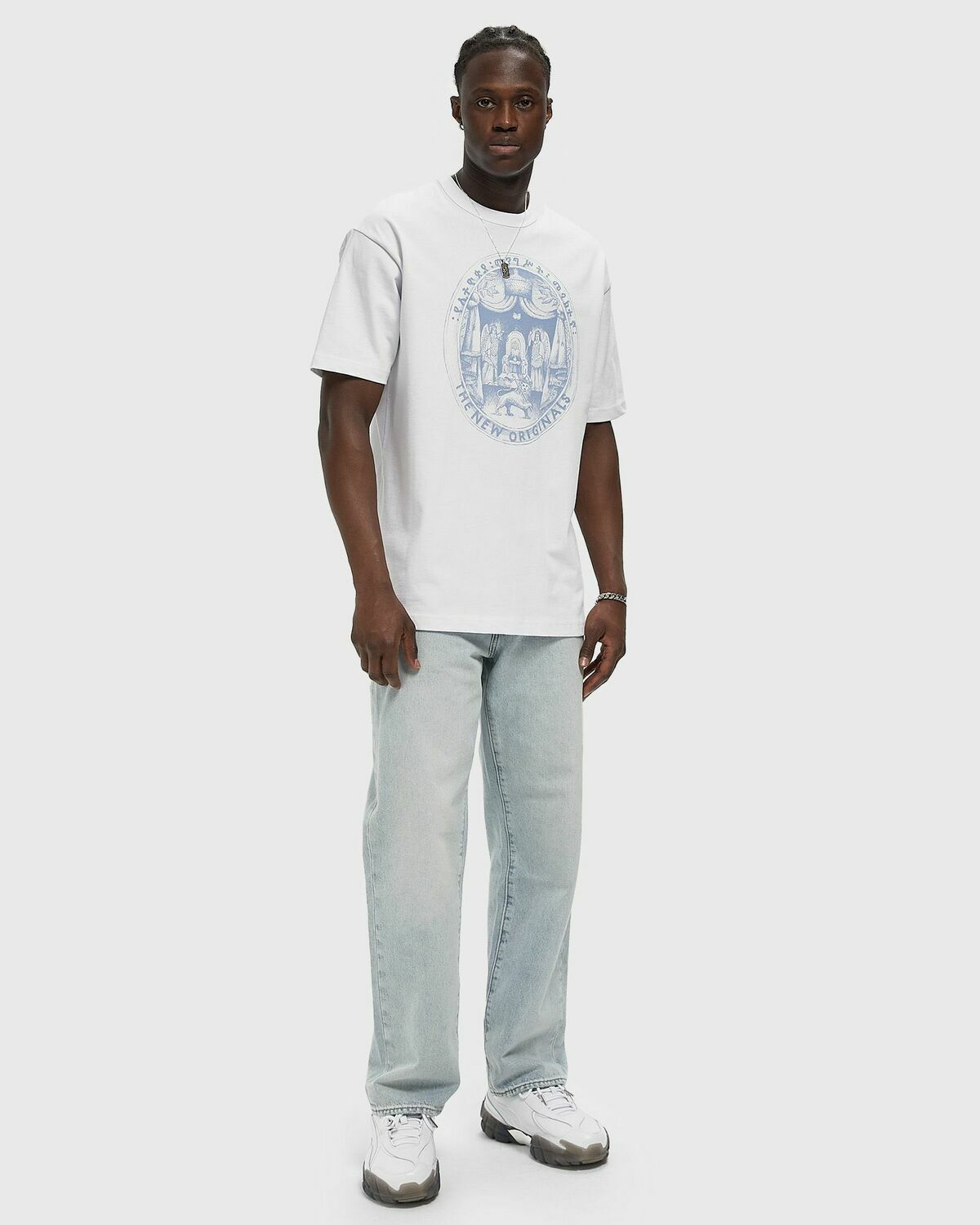 The New Originals ANBESSA TEE White Mens Shortsleefe