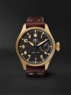 IWC Schaffhausen - Big Pilot's Heritage Limited Edition Automatic 46mm Bronze and Leather Watch, Ref. No. IW501005