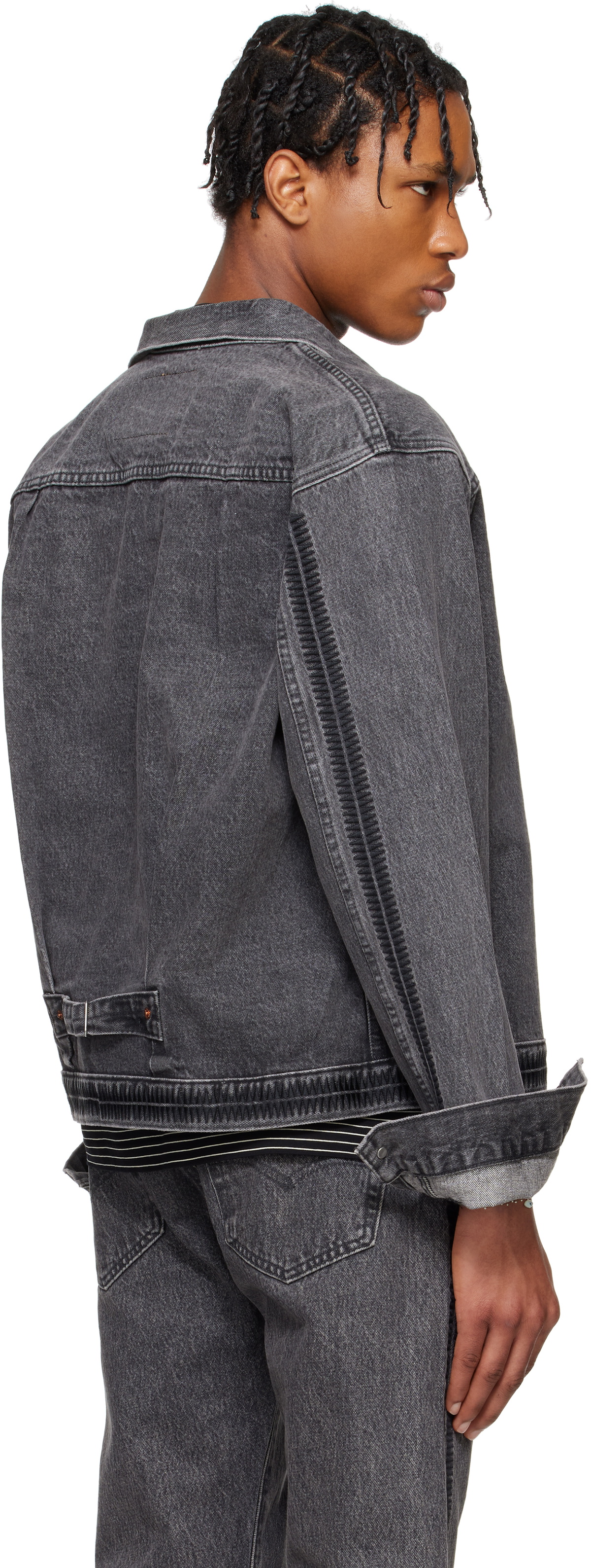 UNDERCOVER Gray Levi's Edition Type I Denim Jacket Undercover