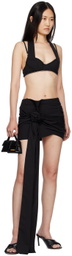 Jacquemus Black Le Papier 'Le Haut Cuscinu' Bra