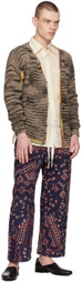 Karu Research Navy Drawstring Trousers