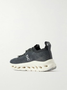 LOEWE - ON Cloudtilt 8 Mesh and Stretch-Knit Running Sneakers - Gray