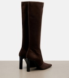 Saint Laurent Francoise suede knee-high boots
