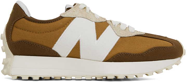 Photo: New Balance Tan 327 Sneakers