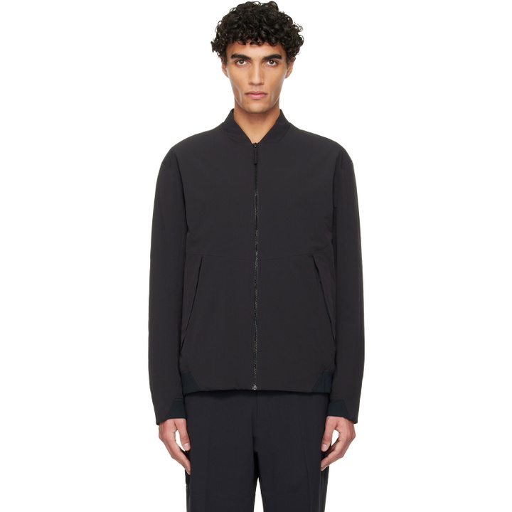 Photo: Veilance Black Diode Insulated Bomber Jacket
