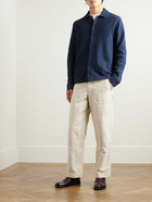 Mr P. - Double-Faced Cotton-Blend Jersey Overshirt - Blue