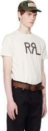 RRL Off-White Ranch Logo T-shirt