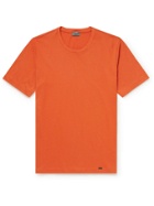 HANRO - Living Cotton-Jersey T-Shirt - Orange