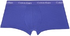 Calvin Klein Underwear Three-Pack Multicolor Low-Rise Trunk Boxers