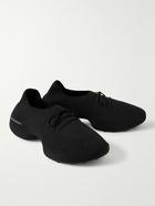 Givenchy - TK-360 Logo-Print Stretch-Knit Sneakers - Black
