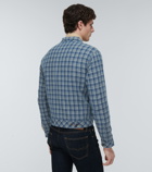 RRL - Shorewood cotton and linen overshirt