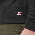 New Balance Men's Long Sleeve Made in USA Thermal T-Shirt in Black