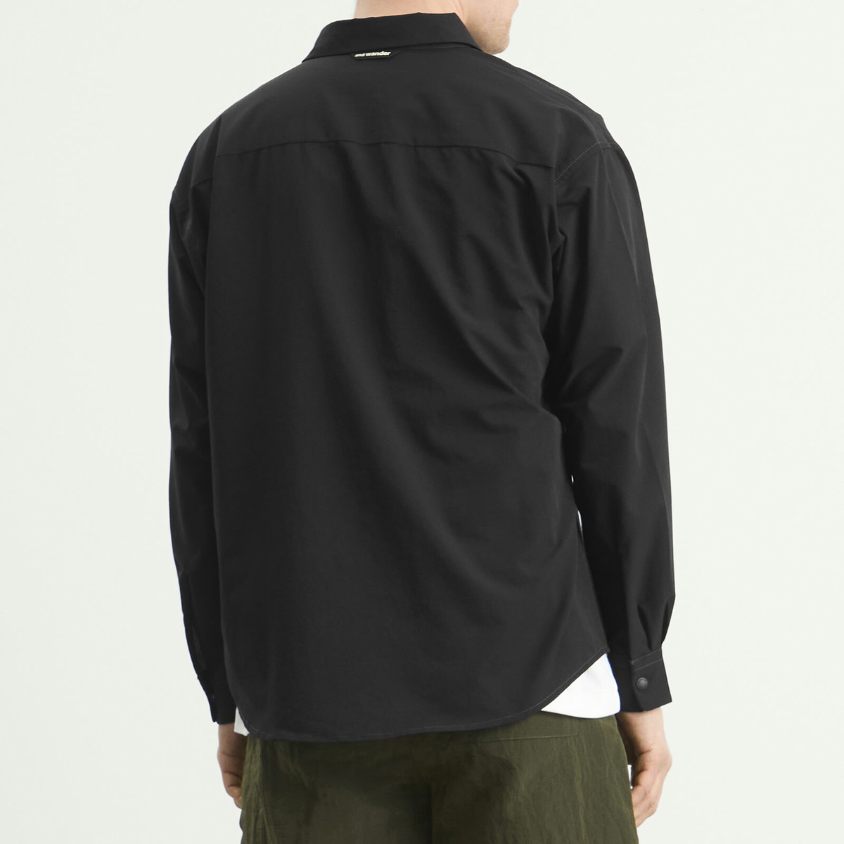 and wander Men's Dry Breathable Shirt in Black