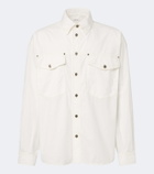 Versace Medusa denim overshirt