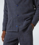God's True Cashmere Checked cashmere overshirt