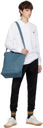 PS by Paul Smith Blue Happy Face Tote