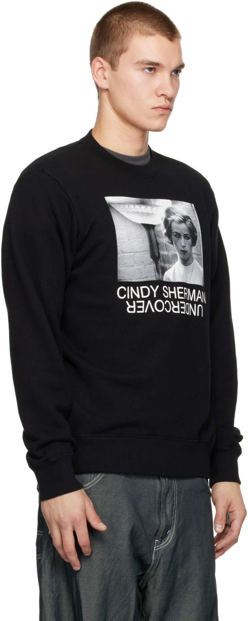 UNDERCOVER Black Cindy Sherman Sweatshirt