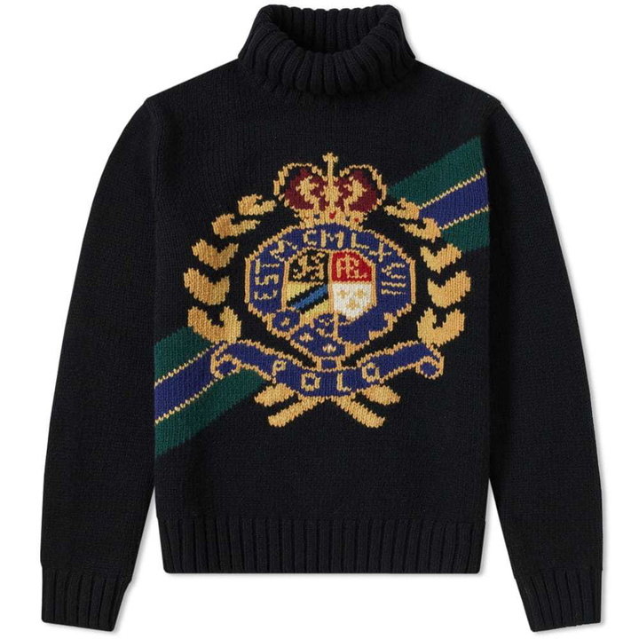 Photo: Polo Ralph Lauren Crest Roll Neck Knit