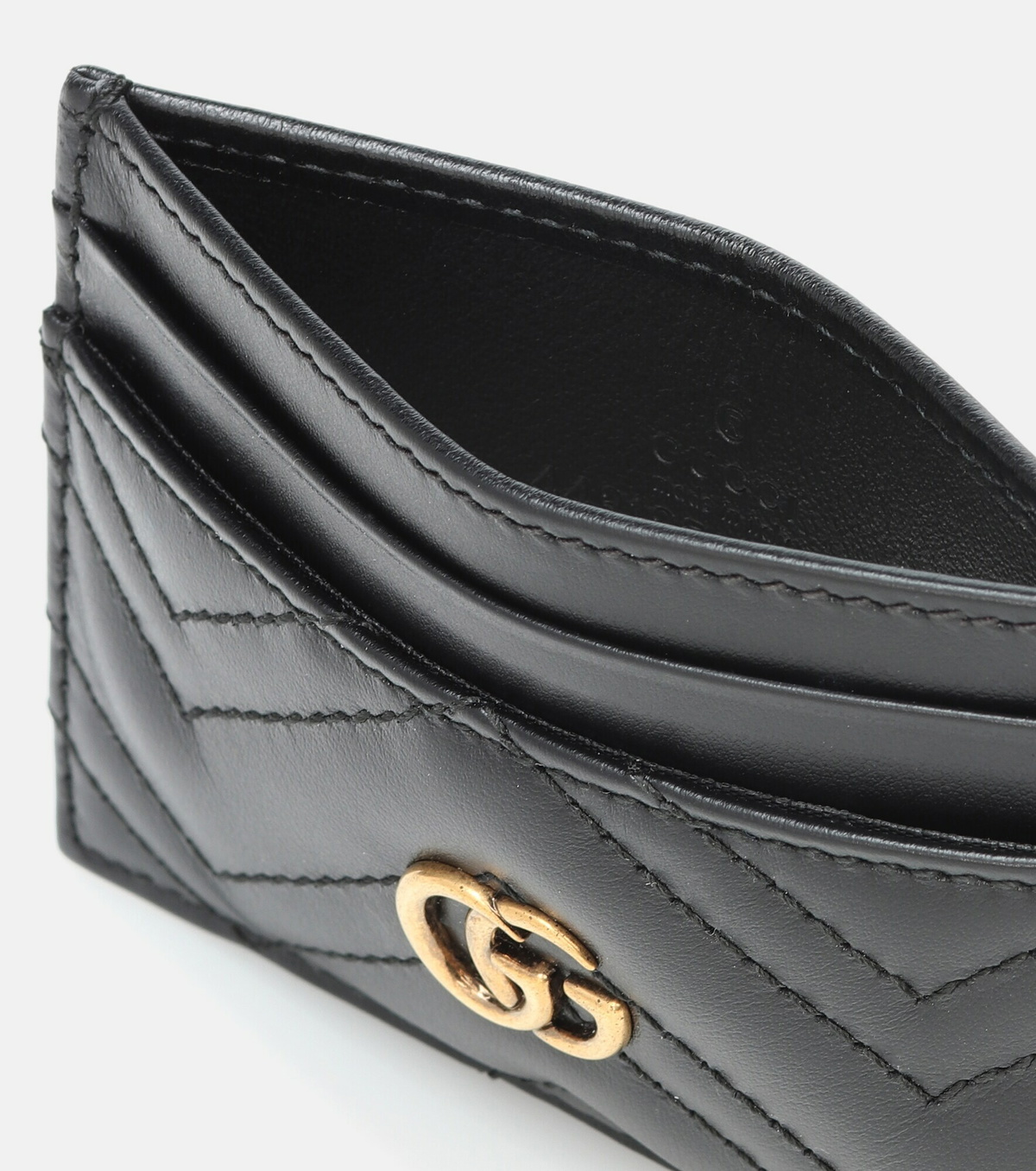 Gucci GG Marmont leather card holder Gucci