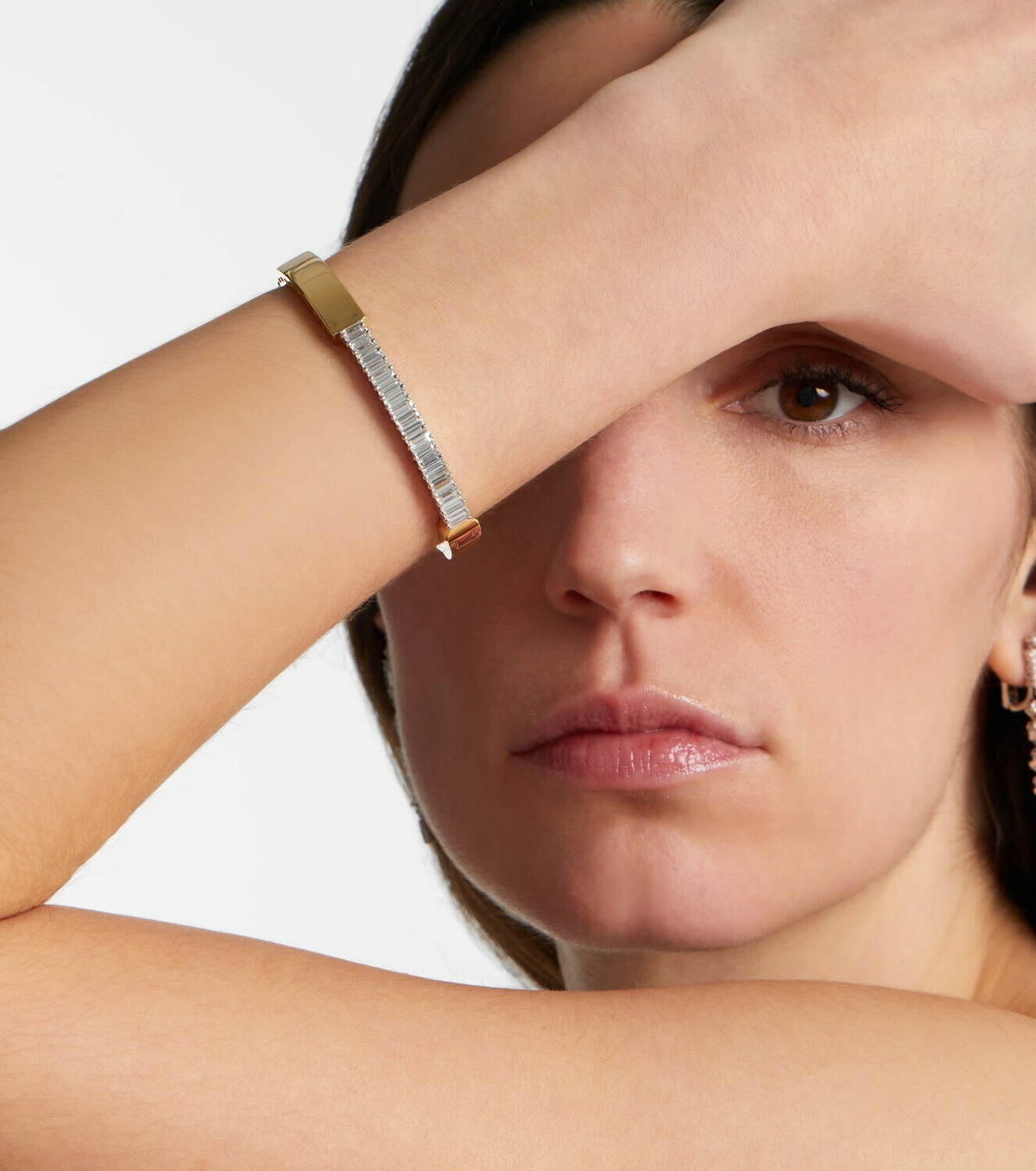 Yeprem 18kt gold (750/1000) bracelet with diamonds