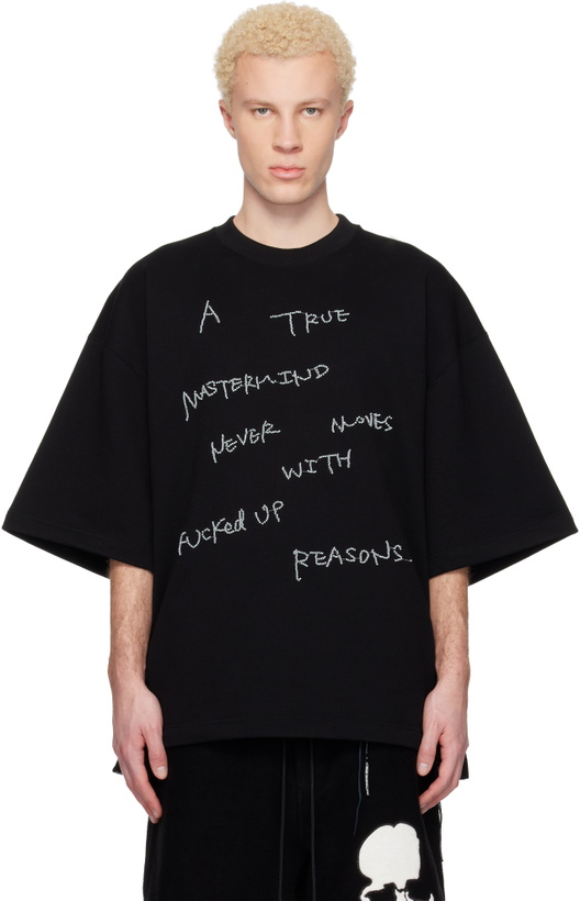 Photo: MASTERMIND WORLD Black MW Decorated SS Sweatshirt