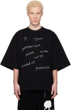 MASTERMIND WORLD Black MW Decorated SS Sweatshirt