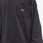 GOOPiMADE x WildThings Long Sleeve T-Shirt in Lava Smoke