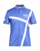 Ea7 Mens Polo shirt Azure