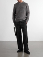 Gabriela Hearst - Sermo Herringbone Cashmere Sweater - Gray