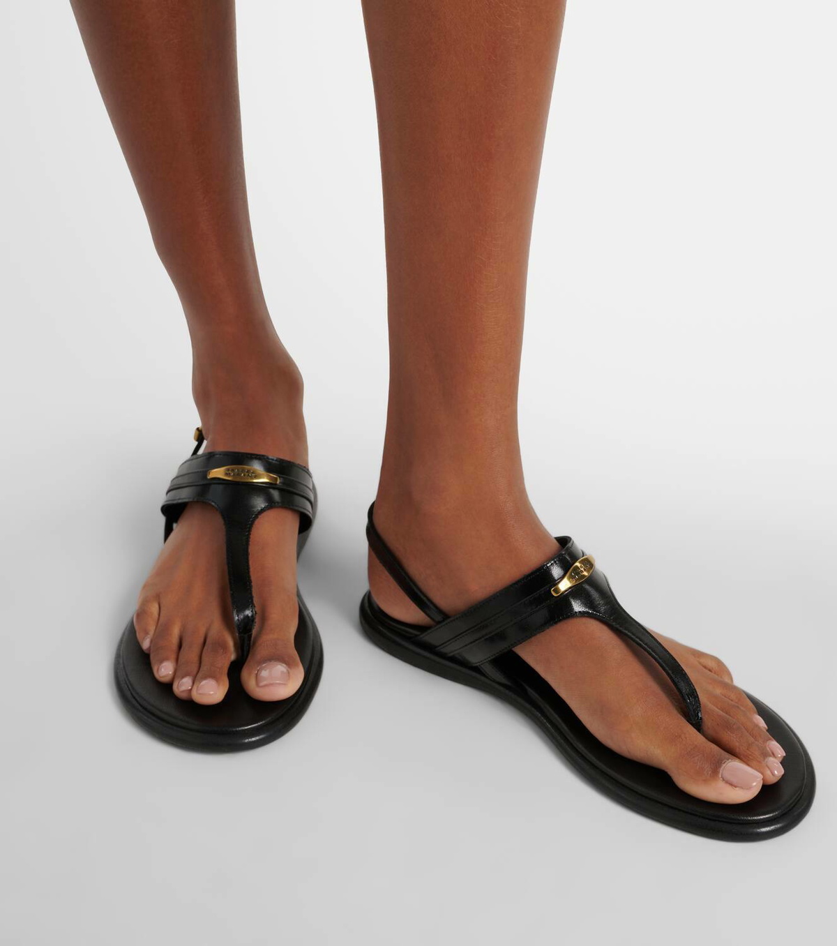 Isabel Marant Nya leather thong sandals Isabel Marant