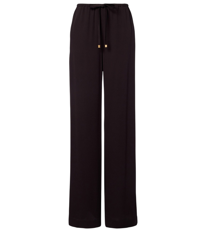 Photo: Agnona Jersey wide-leg pants