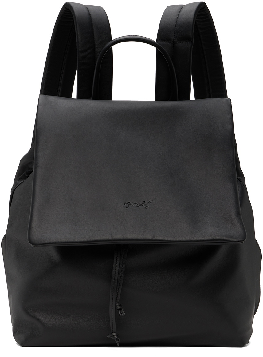 Marsèll Black Patta Backpack