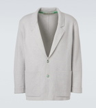 God's True Cashmere Cashmere blazer with amethyst