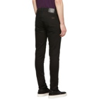 Nudie Jeans Black Tight Terry Jeans