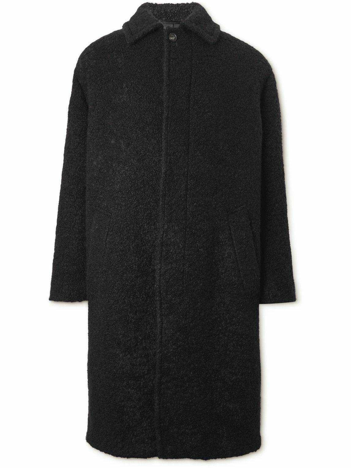 Gabriela Hearst - Bouclé Overcoat - Black