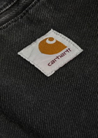 Carhartt Wip Detroit Quilted Denim Jacket Black